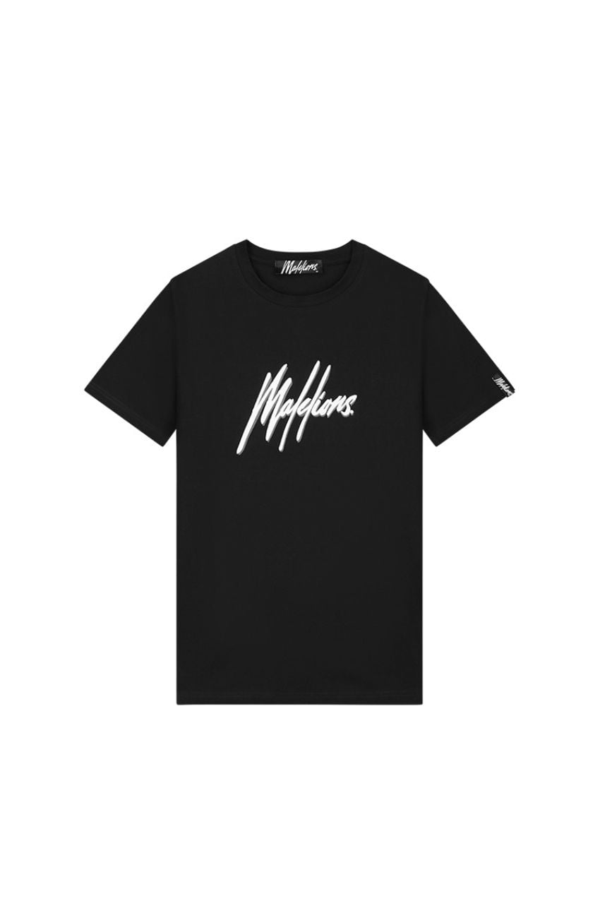 Malelions Duo Essentials T-Shirt Black/White