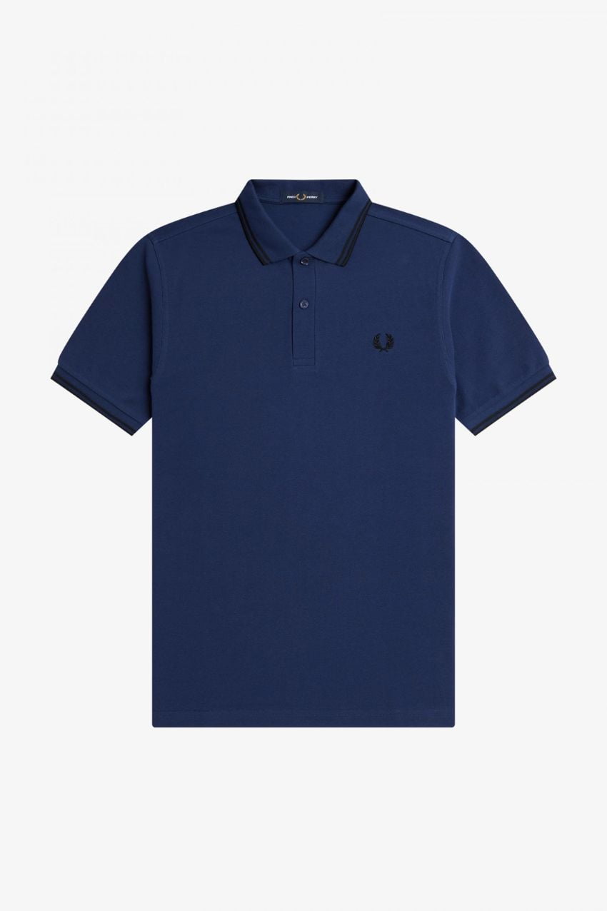 Fred Perry Polo Twin Tipped French Navy/Black