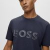 BOSS T-shirt Logo Dark Blue