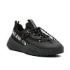 Versace Jeans Couture Logo Print Low Top Sneakers Black