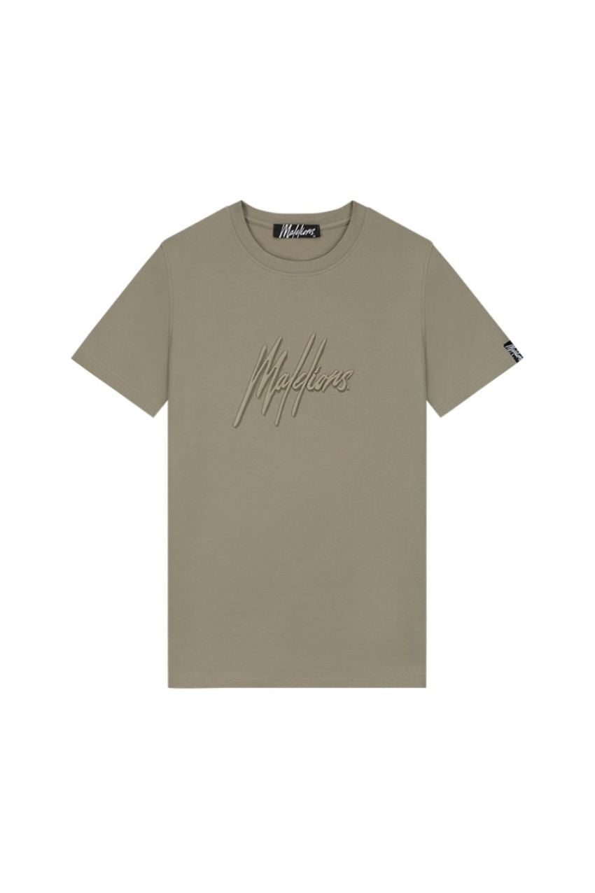 Malelions Duo Essentials T-Shirt Light Green