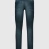 Purewhite The Jone Skinny Fit Jeans Dark Blue Denim