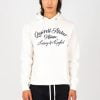 Quotrell Atelier Milano Chain Hoodie Off-White/White