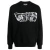 Versace Jeans Couture Sweater Logo Magazine Black