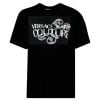 Versace Jeans Couture T-Shirt Logo Watercolor Black