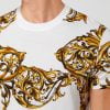 Versace Jeans Couture T-shirt Allover print White/Gold