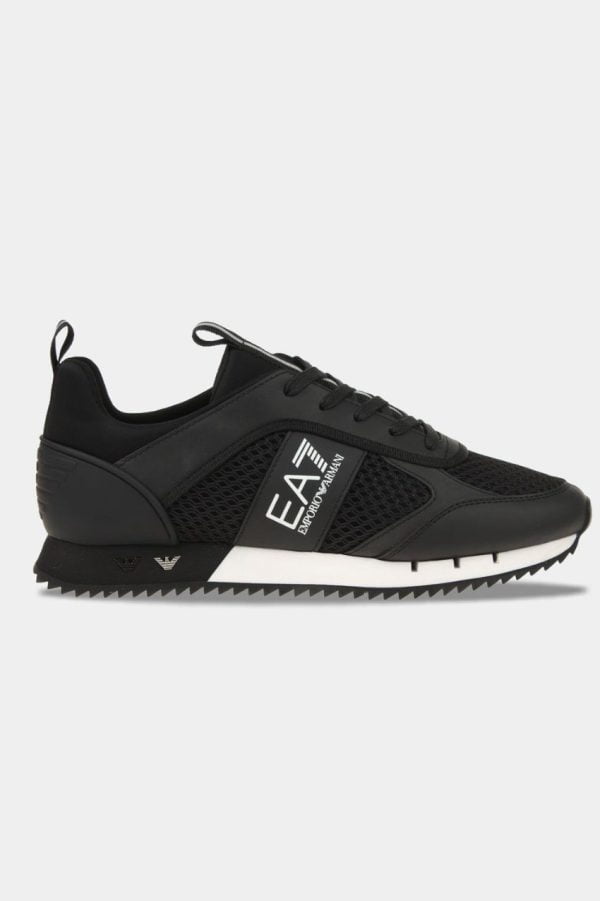 EA7 Emporio Armani Woven Sneaker Black/White