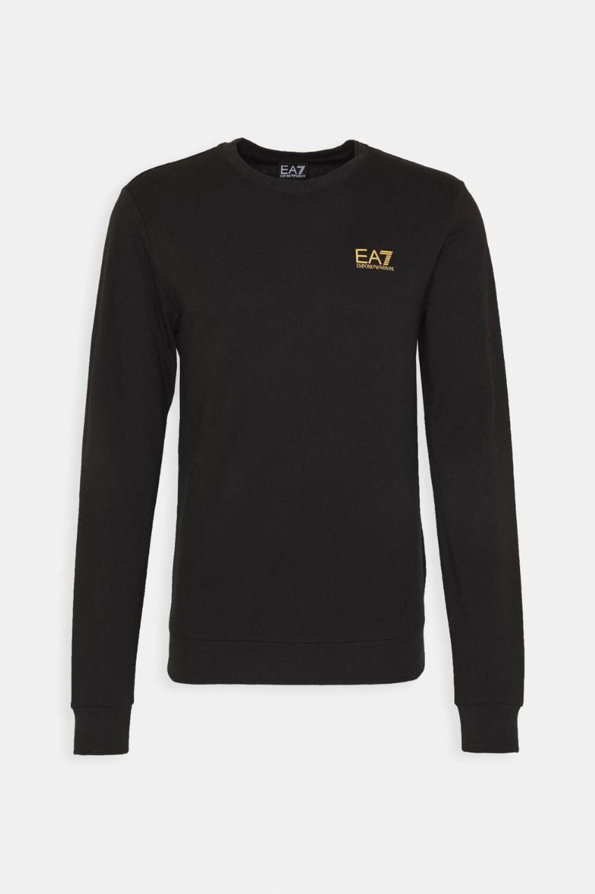 EA7 Emporio Armani Jersey Sweatshirt Black