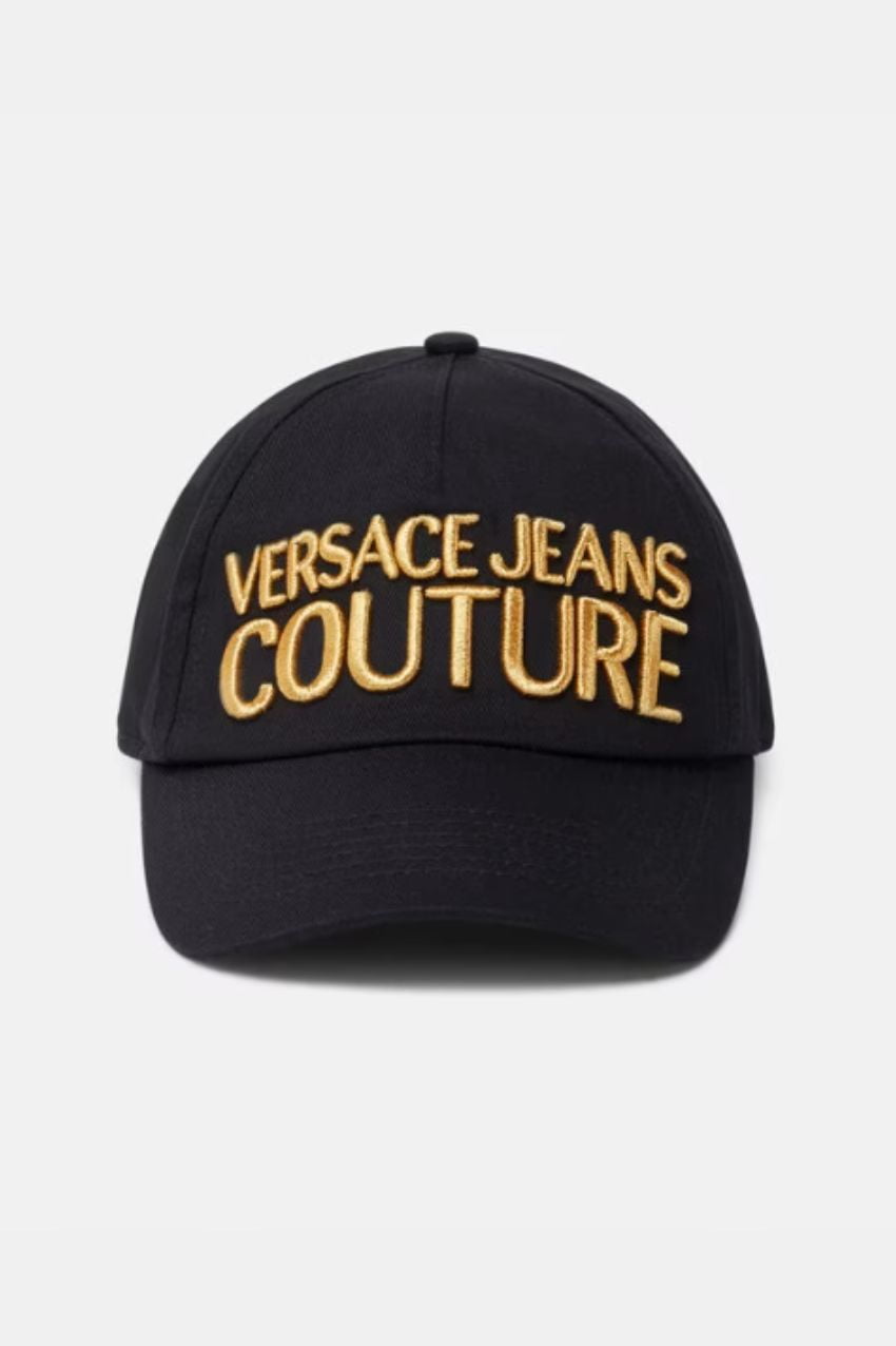 Versace Jeans Couture Baseball Cap Print Black/Gold