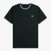Fred Perry Twin Tipped T-Shirt Nightgreen/Snow White