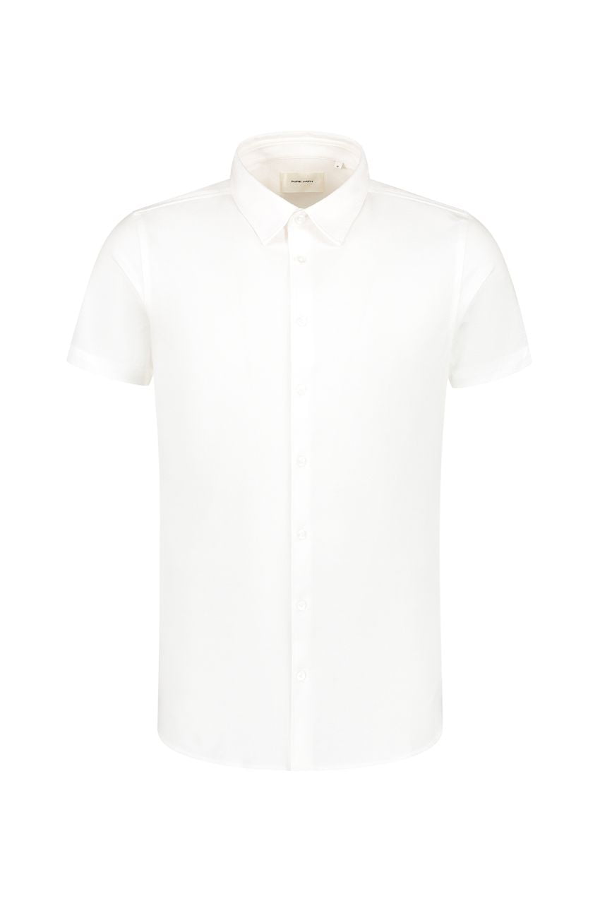 Pure Path Shortsleeve Shirt White