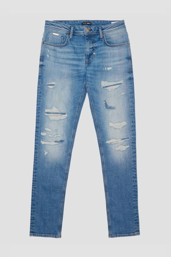 Antony Morato Ripped Jeans Blue Denim