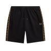 Fred Perry Taped Sweat Short Black/Warm Stone