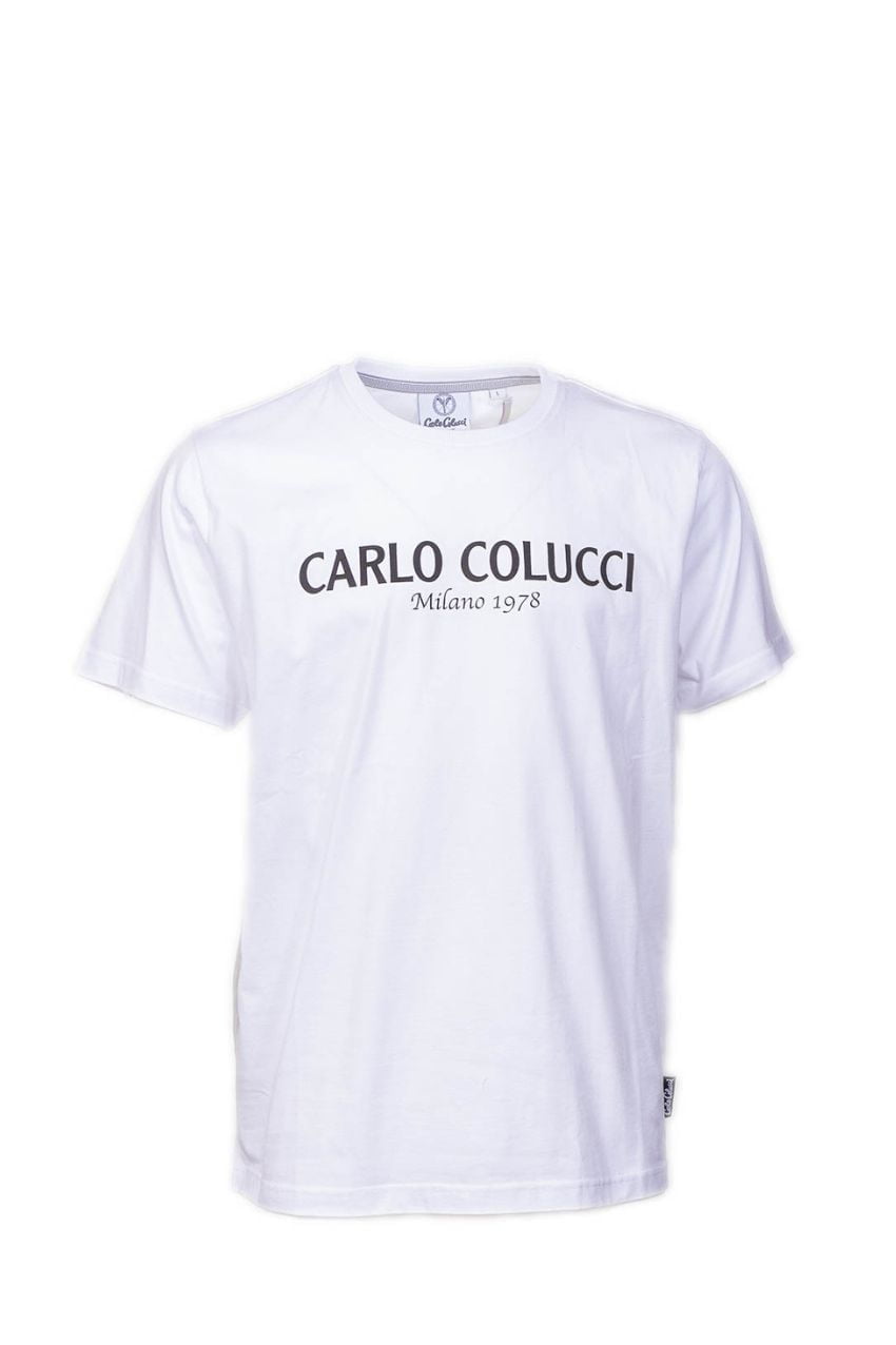 Carlo Colucci T-Shirt Wit