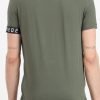 DSquared2 Round Neck T-Shirt Green/Black/White