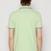 BOSS Paul Curved Polo Open Green