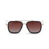 Malelions Abstract Sunglasses Gold