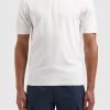 Pure Path 24010804 Halfzip Knit Polo Off White