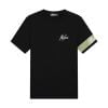 Malelions Captain T-Shirt Black/Sage Green