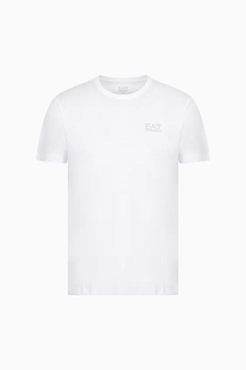 Armani EA7 Man Jersey T-Shirt White