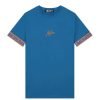 Malelions Men Venetian T-Shirt Cobalt/Orange