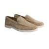 Malelions Men Low Top Signature Loafers Beige